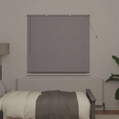 vidaXL Balkenjalousien Silber 175 x 150 cm Aluminium