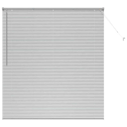 vidaXL Balkenjalousien Silber 175 x 160 cm Aluminium