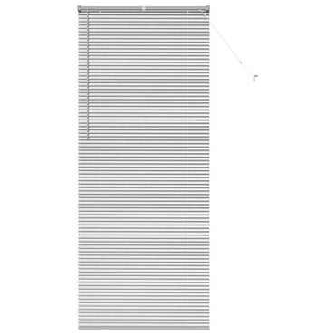 vidaXL Balkenjalousien Silber 220 x 95 cm Aluminium
