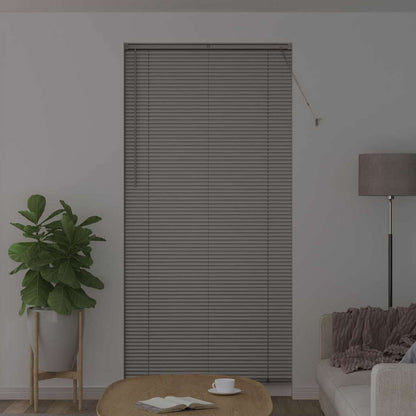 vidaXL Balkenjalousien Silber 220 x 105 cm Aluminium