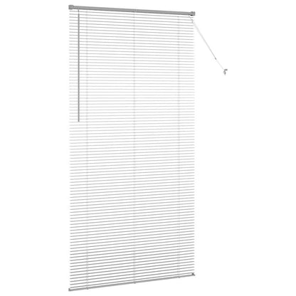 vidaXL Balkenjalousien Silber 220 x 120 cm Aluminium