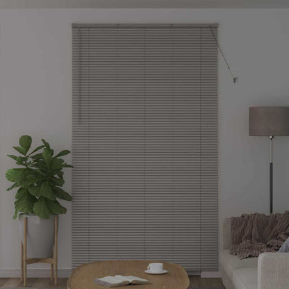 vidaXL Balkenjalousien Silber 220 x 130 cm Aluminium