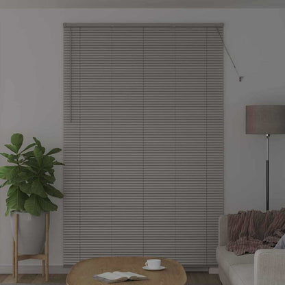 vidaXL Balkenjalousien Silber 220 x 140 cm Aluminium