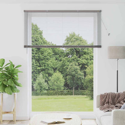 vidaXL Balkenjalousien Silber 220 x 155 cm Aluminium