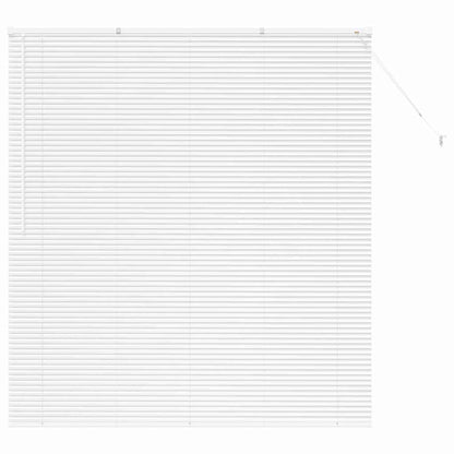 vidaXL Balkenjalousien Weiß 175 x 160 cm Aluminium