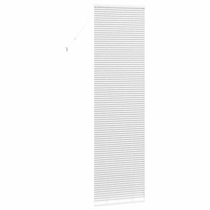 vidaXL Balkenjalousien Weiß 220 x 60 cm Aluminium