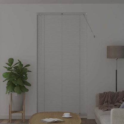vidaXL Balkenjalousien Weiß 220 x 100 cm Aluminium