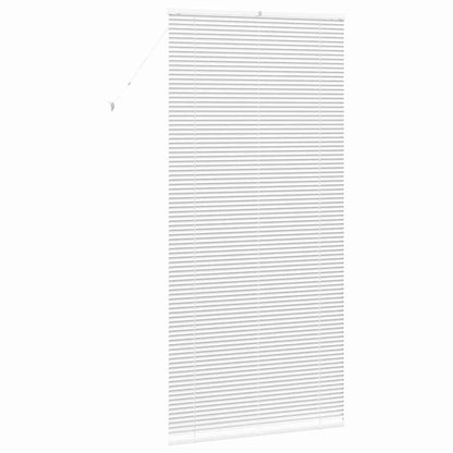 vidaXL Balkenjalousien Weiß 220 x 100 cm Aluminium