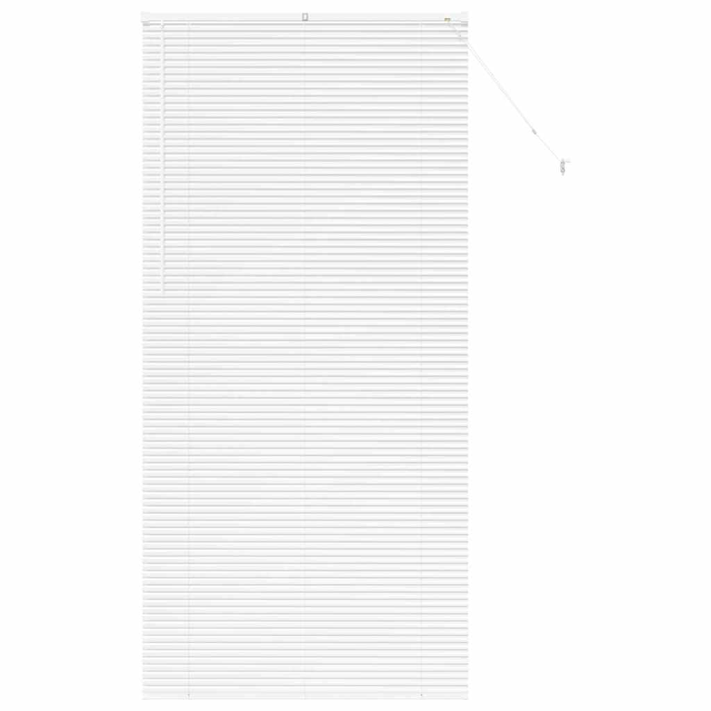 vidaXL Balkenjalousien Weiß 220 x 100 cm Aluminium