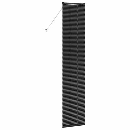 vidaXL Balkenjalousien Schwarz 220 x 45 cm Aluminium