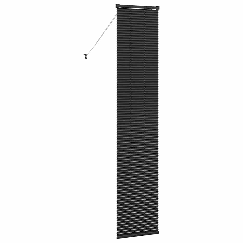 vidaXL Balkenjalousien Schwarz 220 x 50 cm Aluminium