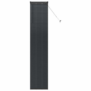 vidaXL Balkenjalousien Schwarz 220 x 50 cm Aluminium