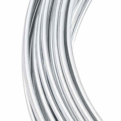 Zaunbindedraht Silber 33 m Heißgetauchter verzinkter Draht