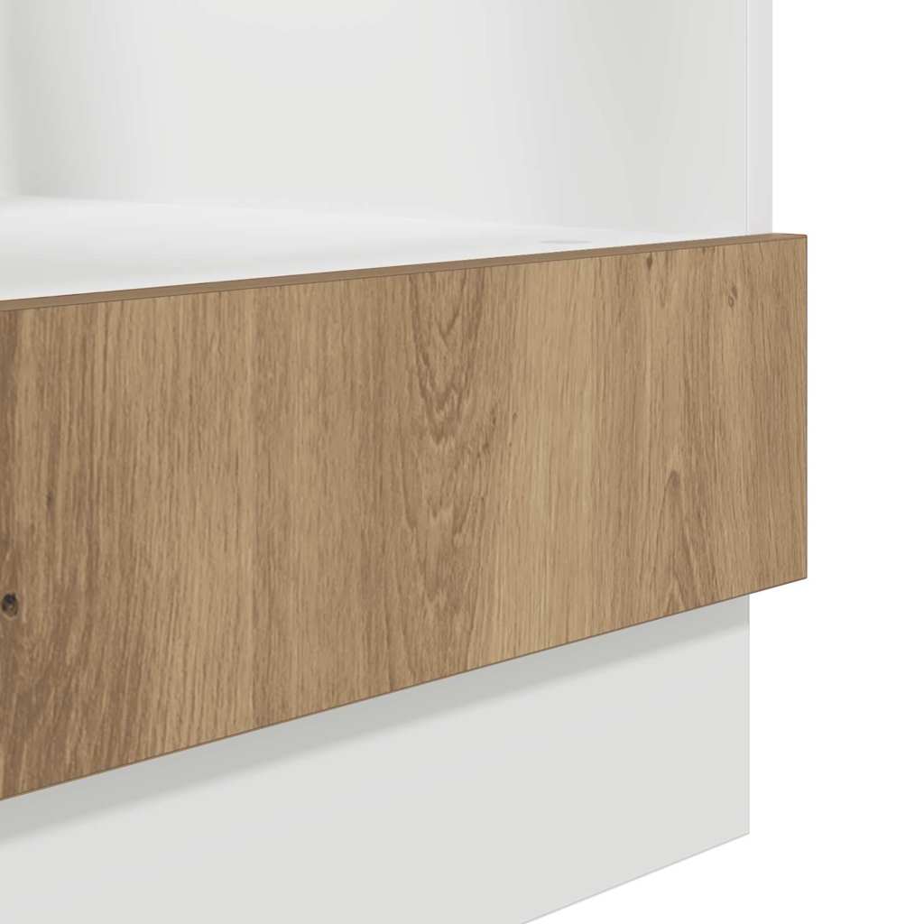 vidaXL Hängeschrank Artisan-Eiche 60 x 46 x 81,5 cm Holzwerkstoff