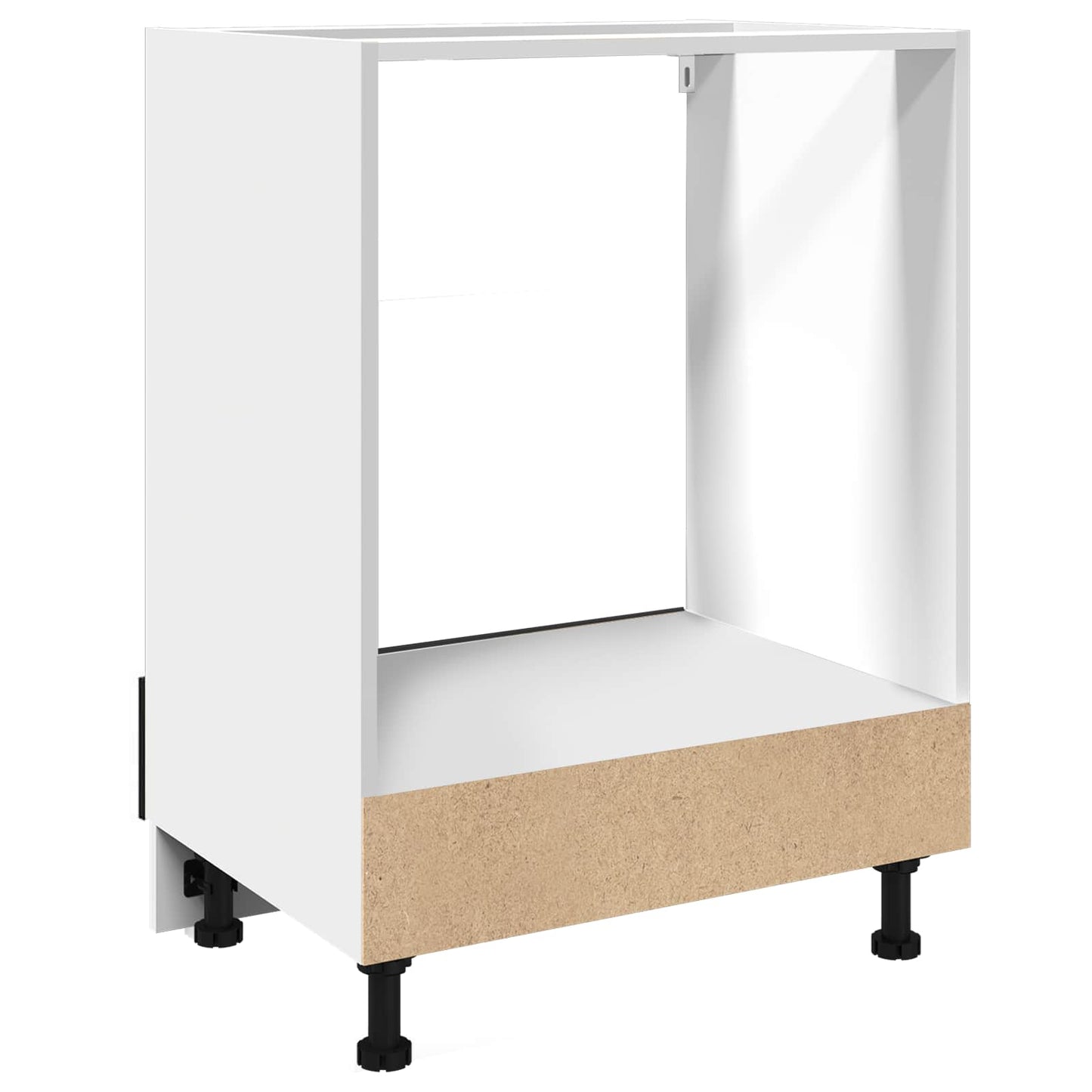 Hängeschrank Schwarz Eichen-Optik 60 x 46 x 81,5 cm