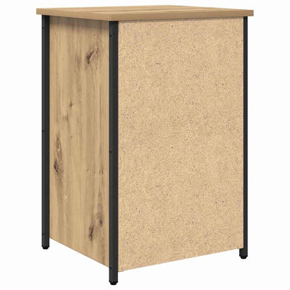 vidaXL Table de chevet marron 40 x 36 x 60 cm bois de récupération massif