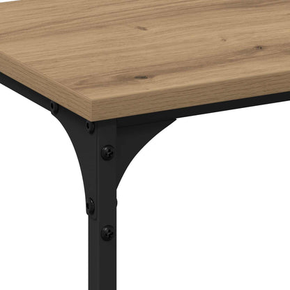 vidaXL Konsolentisch Artisan-Eiche 200 x 29 x 75 cm
