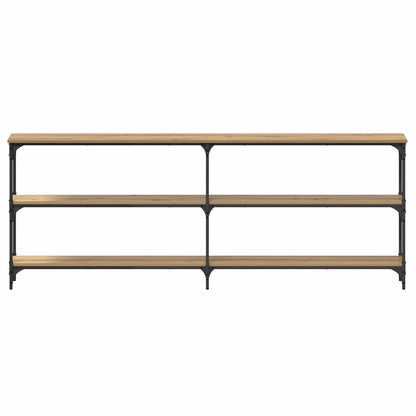 vidaXL Konsolentisch Artisan-Eiche 200 x 29 x 75 cm