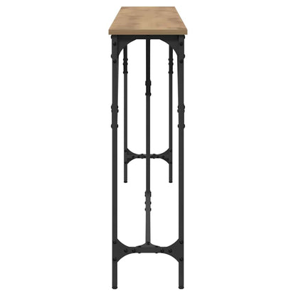 vidaXL Konsolentisch Artisan-Eiche 180 x 23 x 75 cm