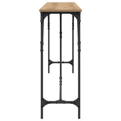 vidaXL Konsolentisch Artisan-Eiche 200 x 29 x 75 cm