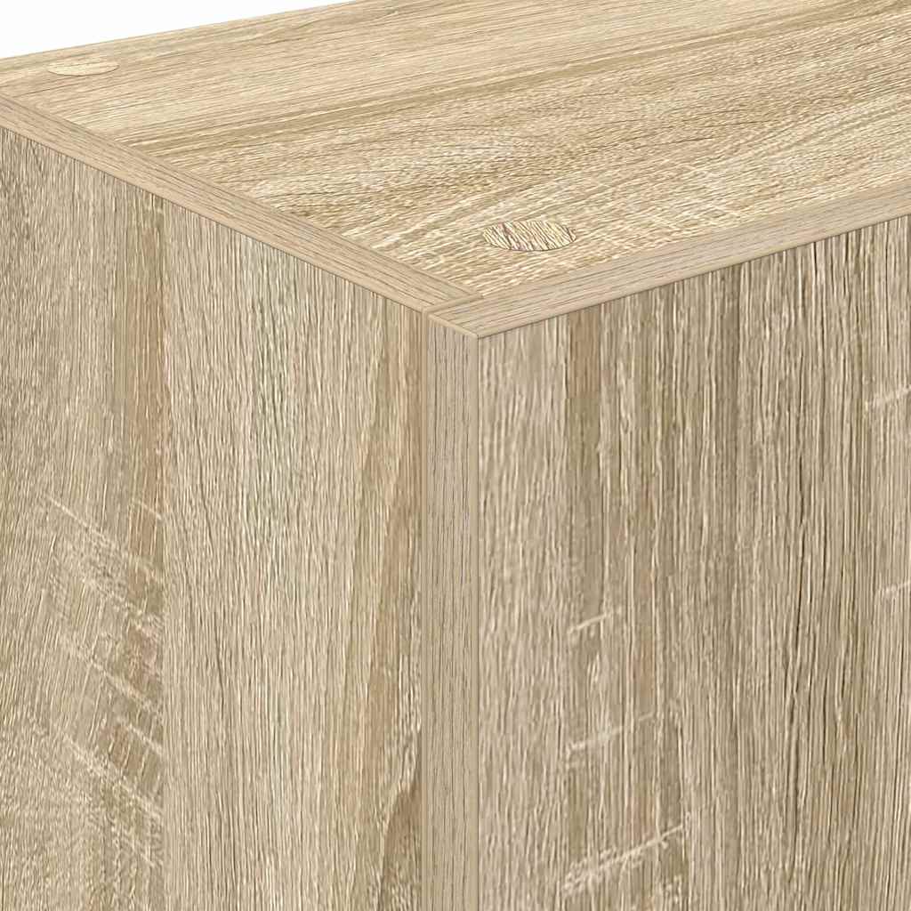 vidaXL Küchenschrank mit Regal Beige 35 x 50 x 180 cm Holzwerkstoff