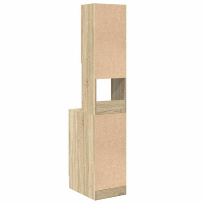 vidaXL Küchenschrank mit Regal Beige 35 x 50 x 180 cm Holzwerkstoff