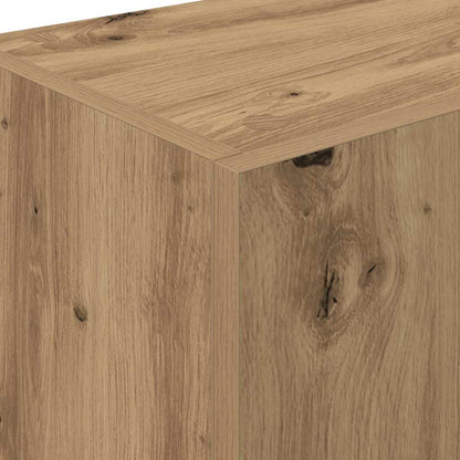 vidaXL Küchenbuffet mit Schubladen Artisan-Eiche 32 x 50 x 180 cm