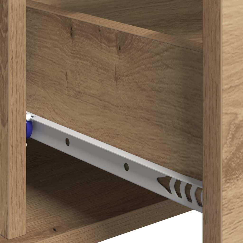 Sideboard Artisan-Eiche 60 x 31 x 70 cm Holzwerkstoff