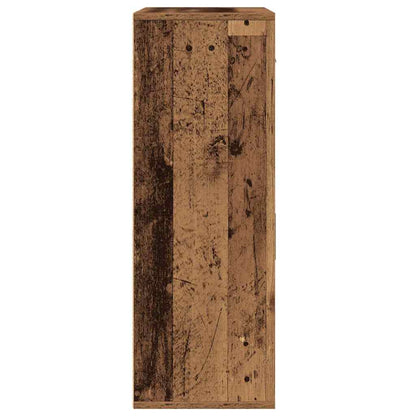 vidaXL Buffet avec tiroirs en bois de récupération 60 x 30 x 84 cm Bois d'ingénierie