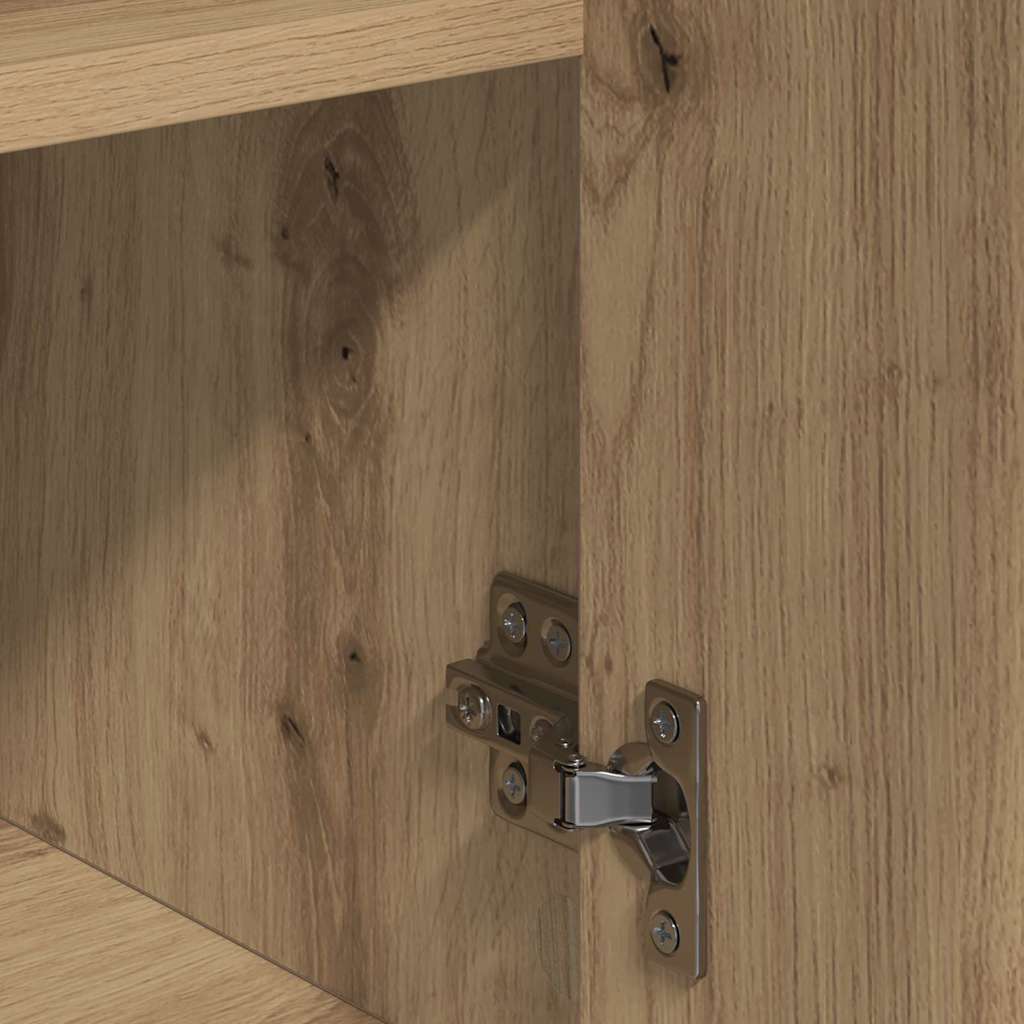 vidaXL Commode Chêne artisan 60 x 30 x 84 cm Bois d'ingénierie