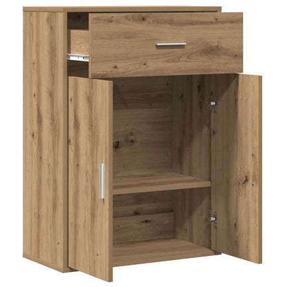 vidaXL Commode Chêne artisan 60 x 30 x 84 cm Bois d'ingénierie
