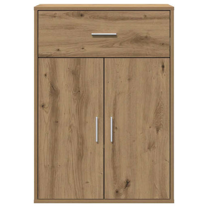 vidaXL Commode Chêne artisan 60 x 30 x 84 cm Bois d'ingénierie