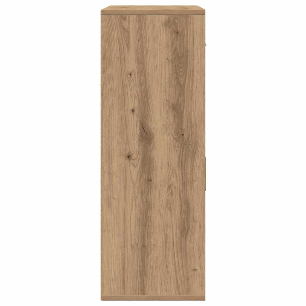 vidaXL Commode Chêne artisan 60 x 30 x 84 cm Bois d'ingénierie