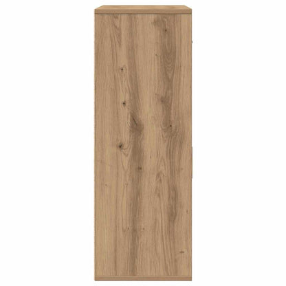 vidaXL Commode Chêne artisan 60 x 30 x 84 cm Bois d'ingénierie
