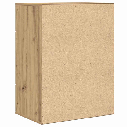 vidaXL Sideboard Artisan-Eiche 60 x 39 x 80 cm Holzwerkstoff