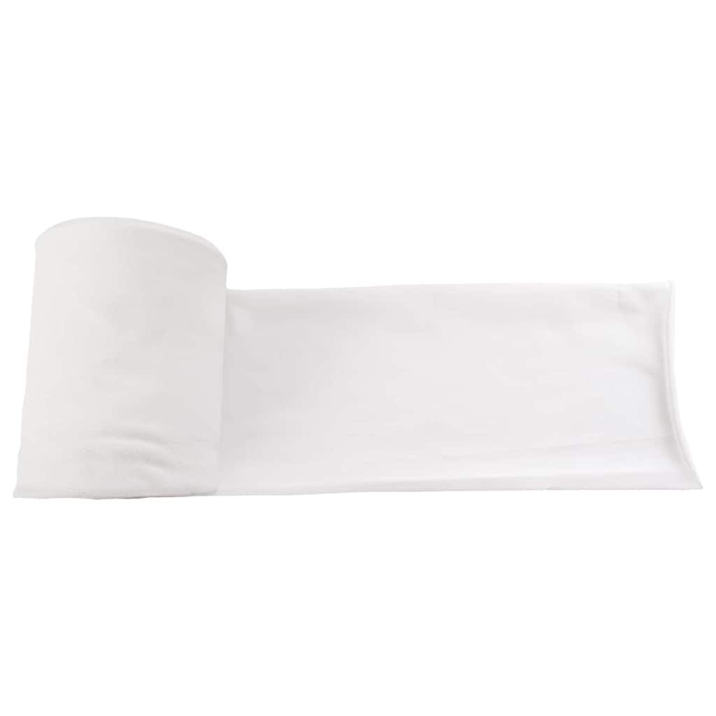 Abflussrohr Weiß 16 x 2000 cm Stoff