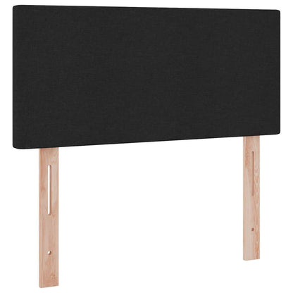 vidaXL Aufbewahrungsbett mit Matratze mit Matratze Schwarz 90 x 200 cm