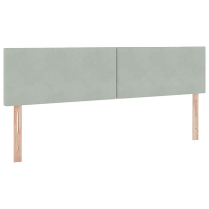 vidaXL Aufbewahrungsbett mit Matratze Hellgrau 100 x 200 cm