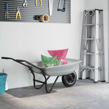 Ersatzschaufel für Schubkarre Silber 80 x 60 x 25 cm Stahl