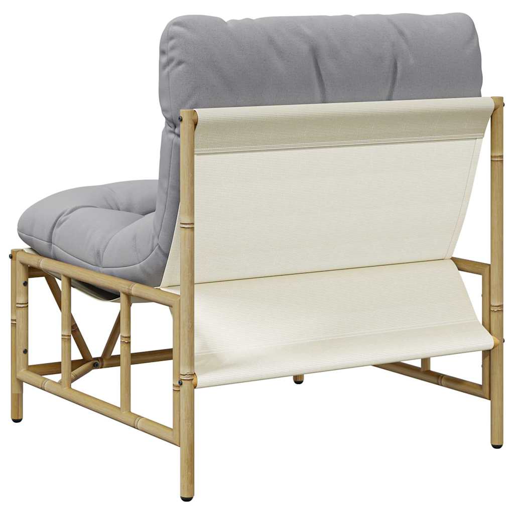 vidaXL Chaises de jardin 2 pcs Gris clair 75 x 75 x 71 cm Acier