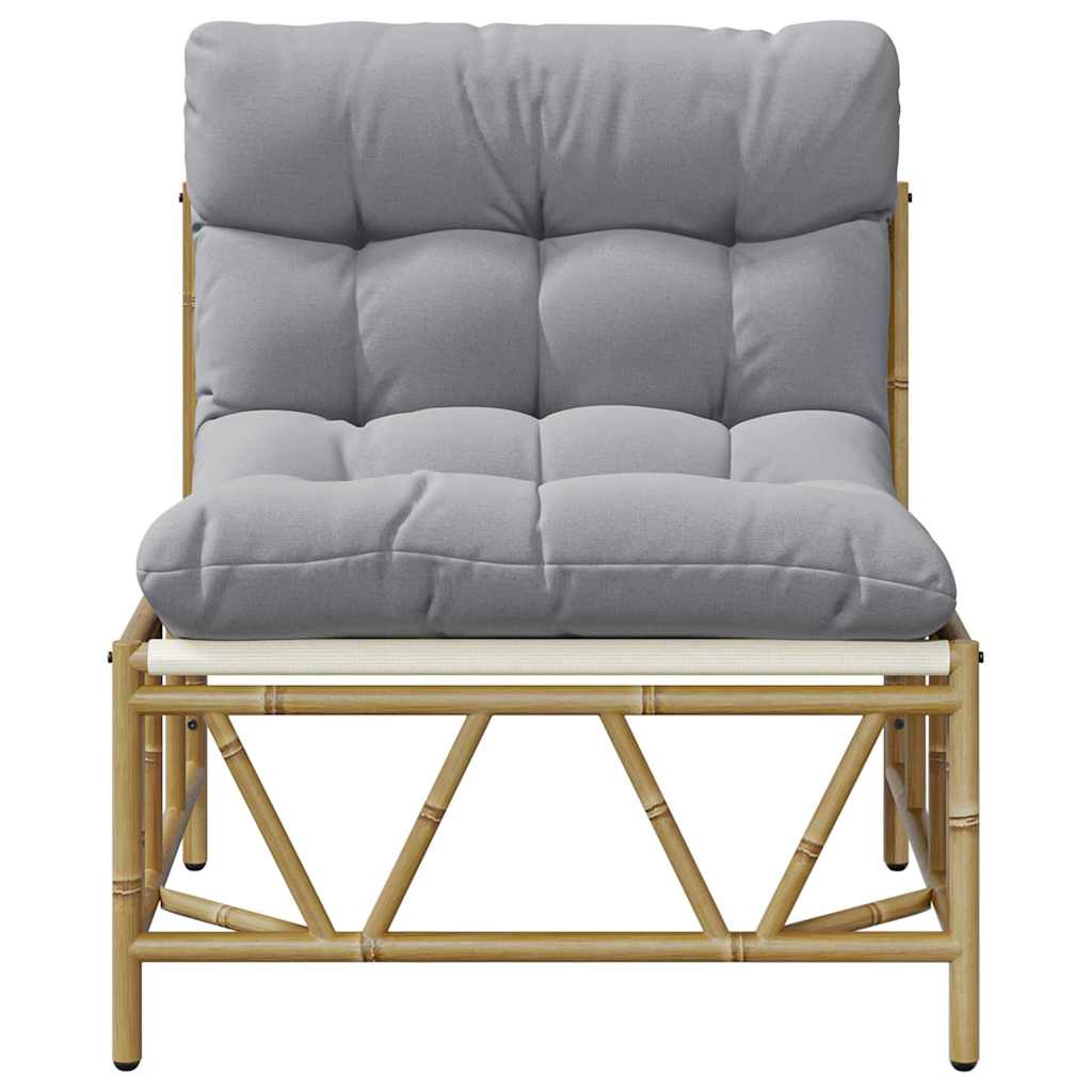 vidaXL Chaises de jardin 2 pcs Gris clair 75 x 75 x 71 cm Acier