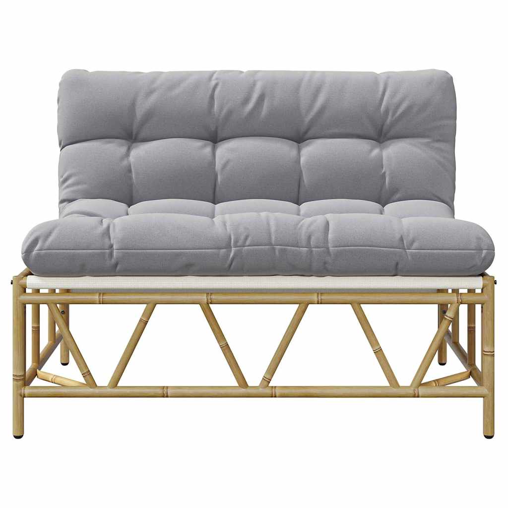 Gartenbank Hellgrau 110 x 75 x 71 cm Stahl