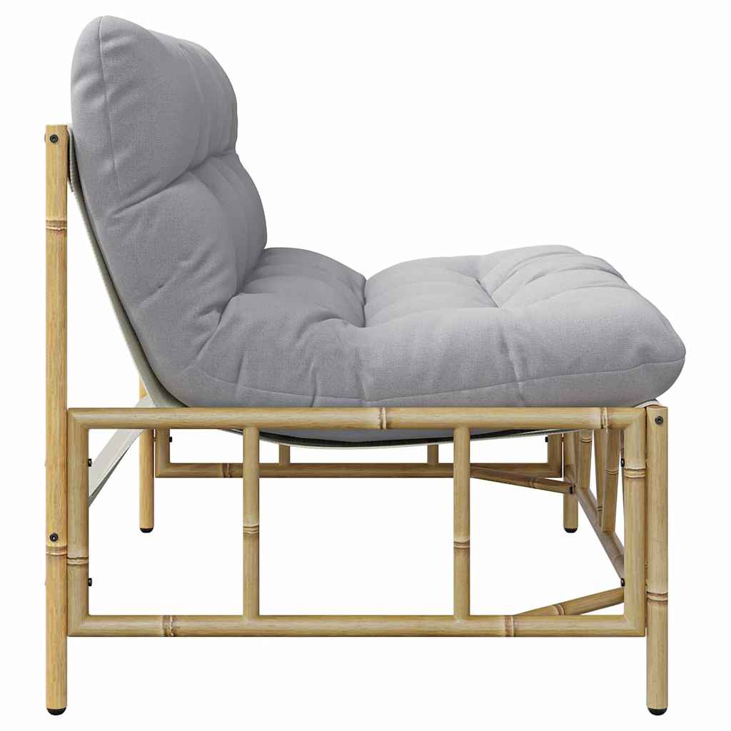 Gartenbank Hellgrau 110 x 75 x 71 cm Stahl