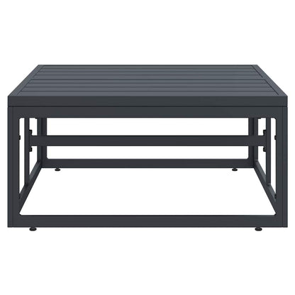 vidaXL Gartenmöbel Anthrazit 70 x 70,5 x 32 cm Stahl