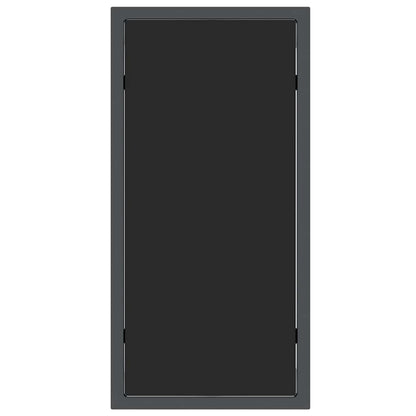 Sonnenliegen 2-Person 3 pcs Schwarz und Anthrazit Stahl