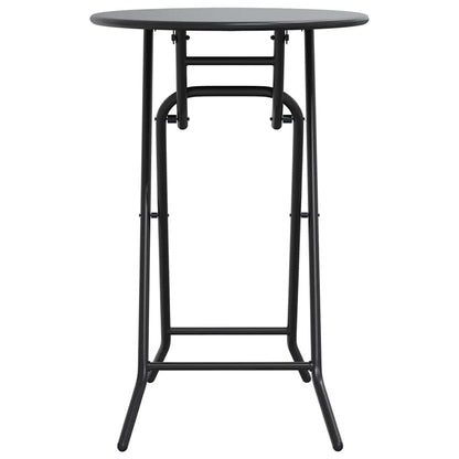 vidaXL Gartentisch Anthrazit 50 x 50 x 72 cm Metall