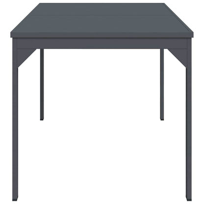 vidaXL Terrassentisch Anthrazit 180 x 80 x 74 cm