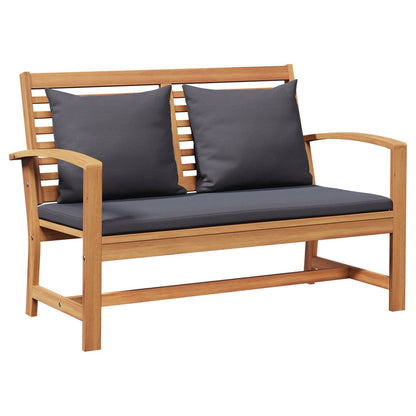 vidaXL Gartensofa-set 3 pcs Natur Massivholz Teak
