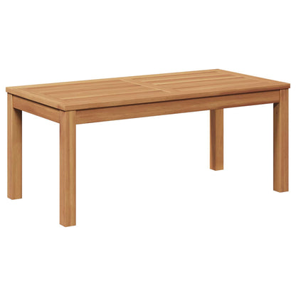 vidaXL Gartensofa-set 5 pcs Natur Massivholz Teak