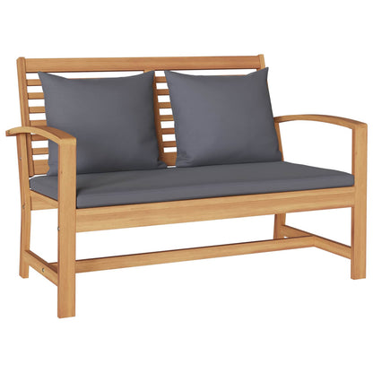 vidaXL Gartensofa-set 5 pcs Natur Massivholz Teak